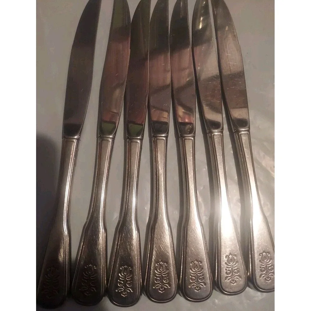 Vtg Silver Knives 